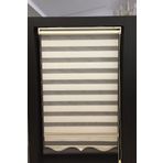 Clariss STOR ZEBRA PERDE KREM ETEK MODELLİ - 200 x 200