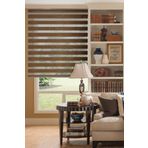 Clariss ZEBRA STOR PERDE BAMBU KAHVE AĞAÇ KABUĞU MUTFAK SALON BALKON OFİS - 120 x 250