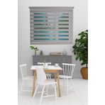 Clariss ZEBRA STOR PERDE DÜZ GRİ MUTFAK SALON BALKON - 100 x 250