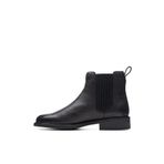Clarks 26174767 Deri Siyah Kadın Bot