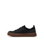 Clarks 5003313801 Nubuk Torhill Lace Siyah Erkek Günlük Ayakkabı