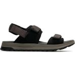 Clarks %82 Polyester, %18 Inek Derisi Siyah Erkek Sandalet Atl Trek River