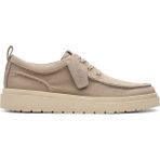 Clarks %95 Tekstil, %5 Inek Derisi Gri Erkek Günlük Ayakkabı Polden Moc