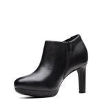 Clarks Ambyr Hope Siyah Deri Kadın Botu
