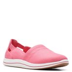 Clarks Breeze Step Parlak Mercan Kanvas Kadın Makosen Ayakkabı