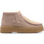 CLARKS Deri Bej Kadın Bot Torhill Moss