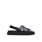 CLARKS Deri Sandalet, 37, 5003255400, Siyah, Kadın
