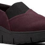 Clarks Kadın Loriini Batı Dolgu Topuk Slip On Loafer, Erik, 9.5