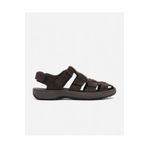 CLARKS Saltway Cove Dark Brown Lea Erkek Kahverengi Sandalet 26176900