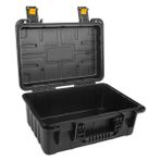 Clascase Universal Hardcase Su Geçirmez Boş Çanta (350) Siyah Renkli Dayanıklı Tasarım