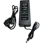 Class 12VOLT 10AMPER 120WATT Plastik Kasa Adaptör 12V 10A 5.5x2.5mm Jak Fişli - Siyah