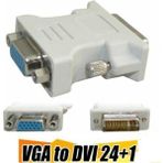 Class 24+1 Pin Dvı-D-D-M To Vga-F Adaptörü Video Bilgisayar Monitör Adaptörü-25 Pin (Çift Bağlantı) Dvı