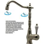 Class Armatür Antik Inox Evye Bataryası