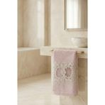 Class Bambu Dantelli El ve Yüz Havlusu 50 x 90 cm Mahber Pudra 1 Adet Tekli Kutulu 250 Gram