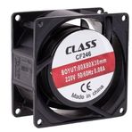 Class CF 246 80X80X38 AC 220V Aksiyel Fan