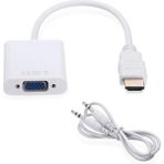Class HDMI To VGA + Ses Çıkışlı Dönüştürücü 1080P Görüntü – 3.5mm Audio Destekli