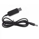 Class KB-910 5V-12V USB To DC 5.5x2.5 mm Voltaj Yükseltici Kablo