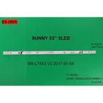 Class SET-0295 Sunny 55 inç TV Led Bar Takımı
