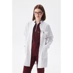 Class Üniforma Beyaz Hemşire Eczacı Doktor Öğretmen Önlüğü - Hakim Yaka