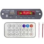 Class Usb-132 Usb Sd Mıc Aux Bluetooth Kumanda Ekranlı Anfili Oto Teyp Çevirici Dijital Player Board