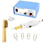 Class Zd-8905 New Isı Ayarlı Ahşap Yakma Makinası 4xgölgeleme Uçlu Set+tel Fırça Mavi