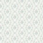Classic 335-B Retro Damask Desenli Duvar Kağıdı