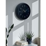 Classic Black Zarif 40 cm Metal Duvar Saati
