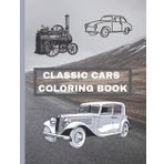 Classic Cars Coloring Book