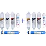 Classıc Kapalı Kasa Su Arıtma 5li Filtre Seti Adet .2 1 Classıc Sedıment Filtre 2 Classıc Gac Karbon Filtre 3 Classıc Spun Filtre 4 Pandawater Membran Filtre 5 Sweetwater Post Karbon Filtre - Beyaz