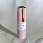 CLASSIC Stainless Steel Yandan Tutmalı 450 ML Günlük, Şık, Modern, Hediyelik Termos (pembe)