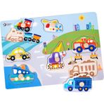 Classic World 3611 Ahşap Trafik Yapboz