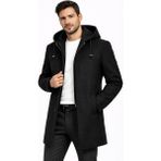Classics Men Claassics Men Erkek Regular Fit Kaşe Kaban Ceket - 7530 - 58 - Siyah
