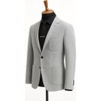 Classics Men Erkek Italyan Kesim Astarsz Blazer Ceket Klasik ve Modern Şıklık - 7472 - 48 - Gri