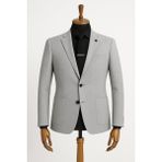 Classics Men Erkek Italyan Kesim Astarsz Blazer Ceket Klasik ve Modern Şıklık - 7472 - 52 - Taş