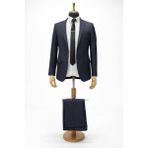 Classics Men Erkek Italyan Kesim Regular Fit Takım Elbise - 7484 - Füme - 46