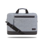 Classone 8699261815960 TL5004 Workout 15.6 “ Su Geçirmez Kumaş ,Macbook Mac Air, Notebook, Laptop El Çantası-Gri