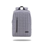 Classone BP-WTX406G Pro 15.6 inch uyumlu WTXpro Su Geçirmez Kumaş, Su Geçirmez Fermuar, Macbook, Laptop, Notebook Sırt Çantası-Gri