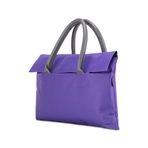Classone BYN-EL003 WTXPro Su Geçirmez Kumaş 13-14 inch Bayan Laptop, Notebook, Macbook Air El Çantası- Tote Bag - Mor