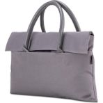 Classone BYN-EL004 Wtxpro Su Geçirmez Kumaş 13-14 Inch Bayan Laptop El Çantası- Tote Bag - Gri