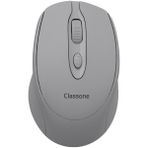 Classone CBT14 Bluetooth + 2.4 Ghz Şarj Edilebilir Kablosuz Mouse - Gri