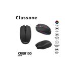 Classone Crgb100 2.4 Ghz Rgb Işıklı, Efektli, Rf Kablosuz, Mouse - Siyah