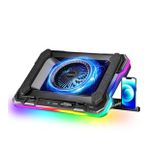 Classone GT100 Telefon Tutuculu 10 RGB Işıklı Gaming Oyuncu Laptop Soğutucu