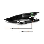 Classone M40 Gaming Laptop Soğutucu Notebook Standı, Mavi Led ,14-15.6-17 İnch Uyumlu, 2 Fan, 2 Usb