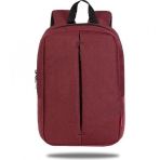 Classone PR-R165 Roma Serisi ,WTXpro Su Geçirmez Kumaş 15.6" Uyumlu Laptop,Notebook Sırt Çantası - Bordo