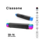 Classone SB-16 RGB Işık Bluetooth Soundbar Hoparlör