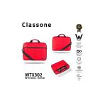 Classone Wtx302 Serisi 15.6 İnch Uyumlu Su Geçirmez Kumaş Macbook, Laptop , Notebook El Çanta