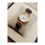 Classy Vintage Model Koyu Kahve Renk KROKO Desenli Kadın Kol Saati bb0057