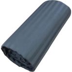Clasy %100 Pamuk Saten Çift Kişilik Lastikli Çarşaf + 2 Adet Yastık Kılıfı 180 x 200 - Antrasit
