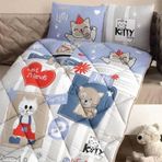 Clasy Bebek Uyku Seti Kitty Mavi