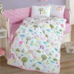 Clasy Bebek Uyku Seti Sun Flower Pembe